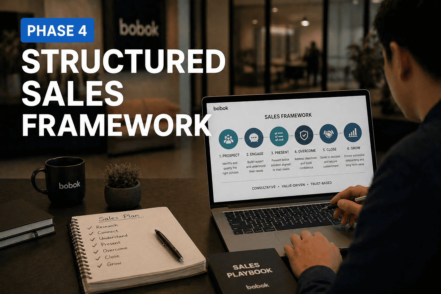 📘 PHASE 4: STRUCTURED SALES FRAMEWORK
